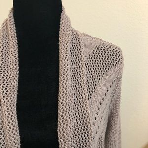 Knit Open Cardigan